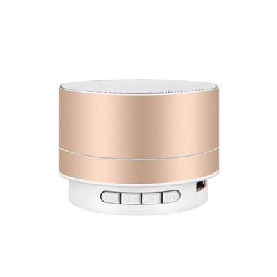

mini Wireless Bluetooth Speaker Metal Colorful Lighting 360 Degree Stereo Surround Sound Support USB TF Card Speakers