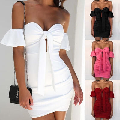 

Women&39s Bandage Bodycon Sleeveless Evening Party Cocktail Club Short Mini Dress