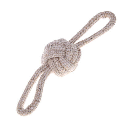 

Tightly Knitted Cotton Rope Pet Toys Teeth Bite Ball Dog Chewing Plaything
