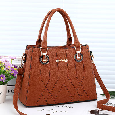 

Mother bag middle-aged female middle-aged European&American fashion atmosphere womens shoulder Messenger bag handbag