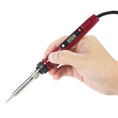 

80W Professional LCD Digital Temperature Adjustable Electric Soldering Iron Tool Lead-free Mini Soldering Station