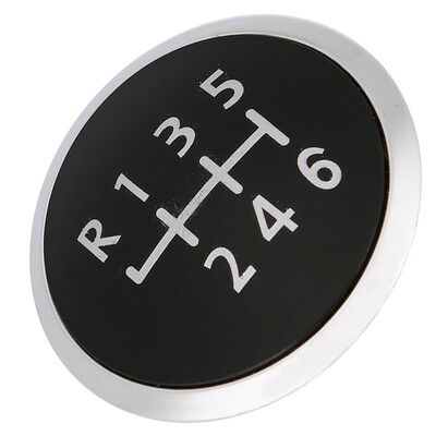 

Tailored Identical 6 Speed Gear Knob Emblem Badge Cap For VW Transporter T5T6 GP
