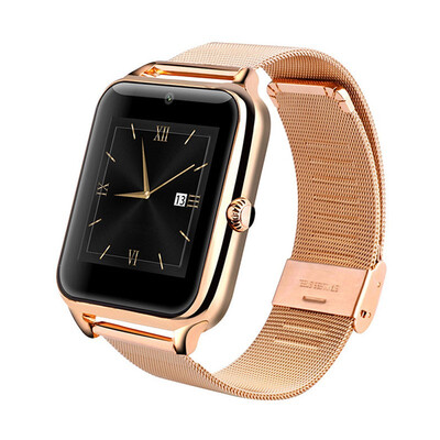 

Bluetooth Smart Watch GSM SIM Phone Mate Z60 Stainless Steel For IOS Android