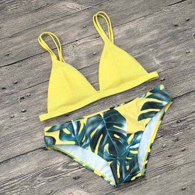 

Women Push Up Bikini Set Bra Padded Swimwear Bandage Lady Swimsuit Bathing Suit