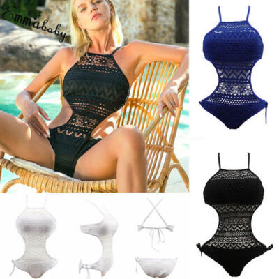 

One-Piece Bandage Monokini Bikini Womens Swimwear Swimsuit Bathing Suit Beach