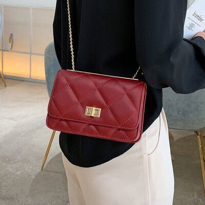 

Advanced sense mini bag popular female bag 2019 new fashion chain bag wild ins shoulder shoulder bag