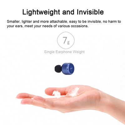 

X4T TWS True Wireless Bluetooth 42 Earphone In-ear Stereo Headset Music Headphone Hands-free Support Multi-point Connection Touch
