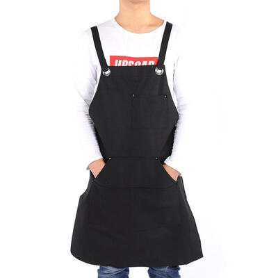 

Greensen Durable Waxed Canvas Work Apron with Tool Pockets Heavy Duty for Woodworking Welding Gardening