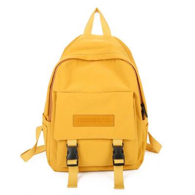 

Backpack Women Backpack Fashion Women Shoulder Bag solid color School Bag