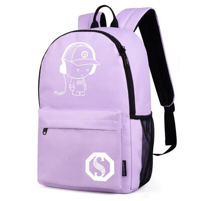 

Anti Theft Laptop Backpacks Student School Bags Mens Luminous Backpack Casual Travel Shoulder Bag Mochilas Feminina