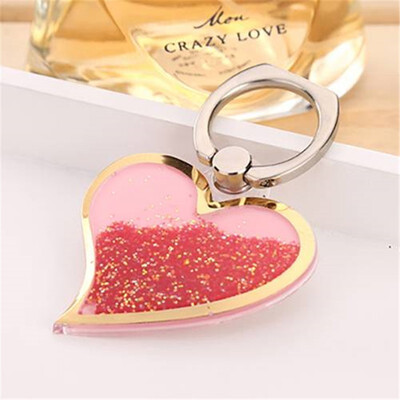 

Universal 360 Rotating Finger Ring Stand Holder for Cell Phone Love Flow Sand
