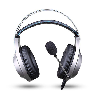 

NUBWO N2 sound card one button static wheat adaptive suspension head beam 50mm speaker unit headset