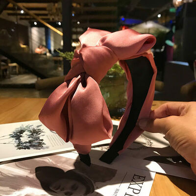 

Women Headband Twist Hairband Bow Knot Cross Tie Velvet Headwrap Hair Band