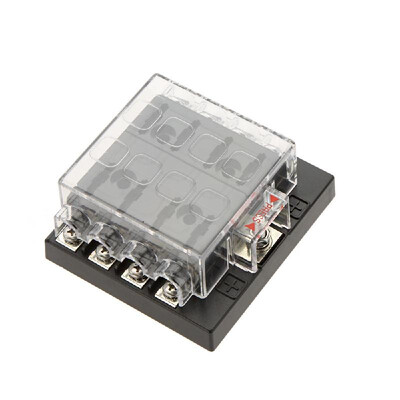 

8 Way Circuit 32V DC Blade Fuse Box Block Holder for Auto Car Boat