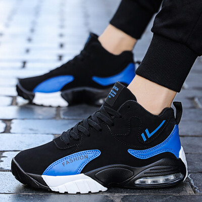

Shoes mens sports shoes increased Korean version of the trend of mens tide shoes students wild air cushion running shoes sneakers