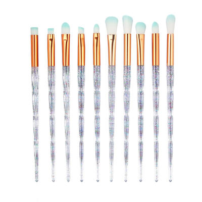 

3D Soft Hair Diamond Eyeliner Eyebrow Eyeshadow Powder Makeup Brushes Set