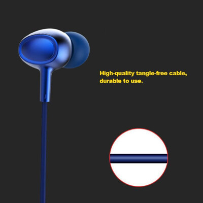 

35mm Wired Headphone In-Ear Stereo Music Headset Smart Phone Earphone Hands-free with Microphone In-line Control