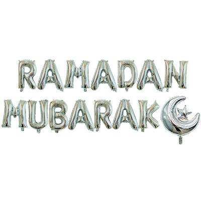 

Siaonvr Festival Decoration Eid Mubarak Balloon RAMADAN KAREEM Decor Festival Lslamic