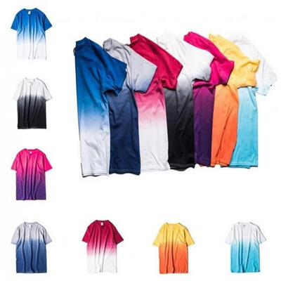 

New Gradient Unisex Funny Men&39s T-shirts Women&39s T-shirt Tops Tee Gift -XXL