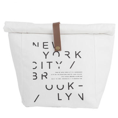 

Greensen Simple Letter Lunch Box Insulation Bag Picnic Bag Small Fresh Multi-purpose Cloth Bag