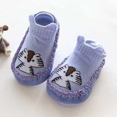 

Newborn Baby Cartoon Animal Baby Girls Boys Anti-Slip Socks Slipper Shoes Boots