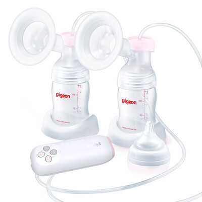 

Pigeon breast pump breast pump electric breast pump Rui enjoys slim bilateral electric breast pump portable breast pump QA58