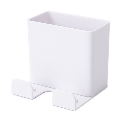 

Wall Mounted Organizer Storage Box Remote Control Air Conditioner Storage Case Mobile Phone Plug Holder Stand Container