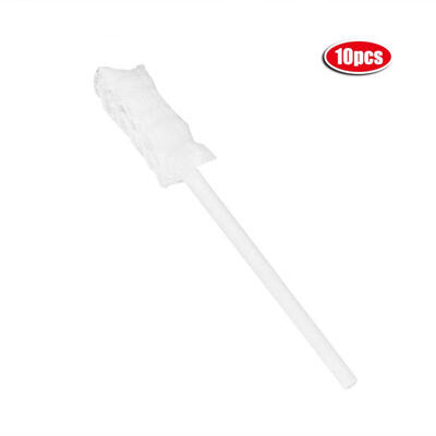 

Greensen 10PCSSet Disposable Baby Gauze Toothbrush Infant Oral Cleaning Stick Dental Care