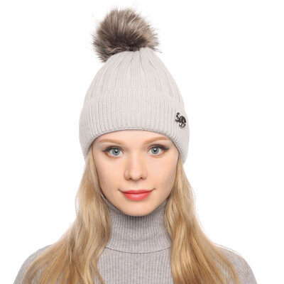 

Tailored Fashion Women Curling Cap Hat Winter Warm Thickened Knitted Ball Cap