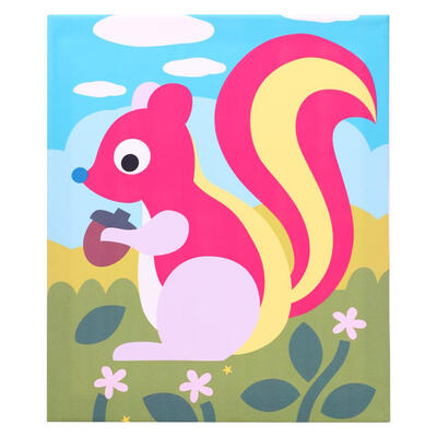 

Animal DIY Button Painting Kids Child Educational Learning Toys Drawing Kit