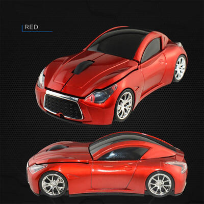 

Wireless Car Mouse 24GHz 3D DPI 1600 USB Gaming Mice For PC Computer Laptop Notebook