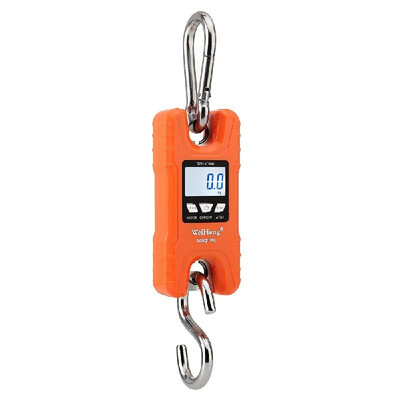 

WeiHeng Portable Heavy Duty Digital Crane Scale 500kg1102Lbs Multifunction Hanging Luggage Scale with Backlight LED Unit KgLb fo