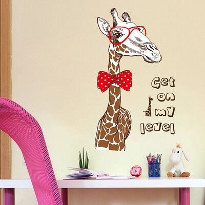 

〖Follure〗Fashion Giraffe Removable Wall Decal Family Home Sticker Mural Art Home Deco