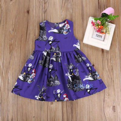 

US Toddler Baby Girl Princess Sleeveless Skirt Princess Dress Christmas Outfits