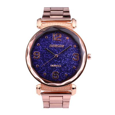 

RM High-End Fashion Ladies Watch Casual Exquisite Sky Stars Empty Steel Belt Watch