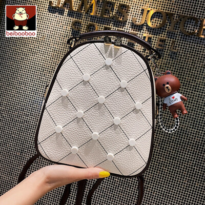 

Ins shoulder bag small backpack women 2019 new Korean version of Joker multi-purpose bag fashion shoulder Messenger bag