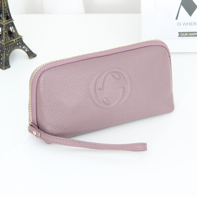 

2019 new fashion leather ladies clutch bag clutch bag Europe&the United States trend female models leather handbags batch