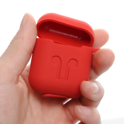 

4in1 Silicone Case Cover Earphones Pouch Anti-lost Wireless Earphone Case for AirPods Carabiner Cover