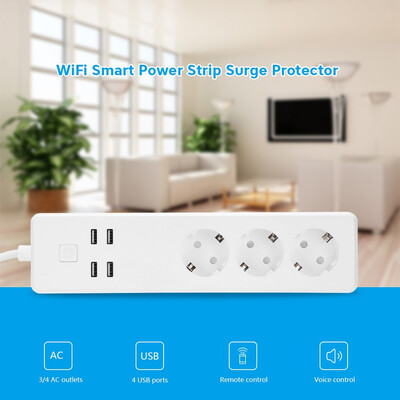 

MSS425E WiFi Smart Power Strip Compatible with Alexa Google Home IFTTT