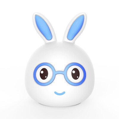 

〖Follure〗USB Charging Silicone Rabbit LED Colorful Portable Night Light House Party Decor