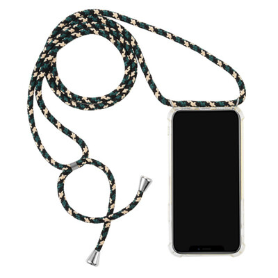

Mobile Phone Case For Huawei P30LIteNova4e With Rope Tpu Transparent Four Corners Shatter-resistant Anti-Drop Soft