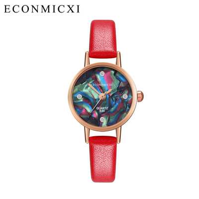 

Unique Women Watches Multicolorr Dial Ladies Luxury Quartz Wristwatch Featured Leather Strap Business Clock Zegarki Damskie50