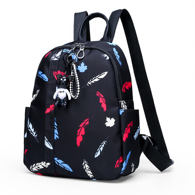 

Double-shoulder bag womens Korea style small&fresh travel bag canvas school high school high school high school high