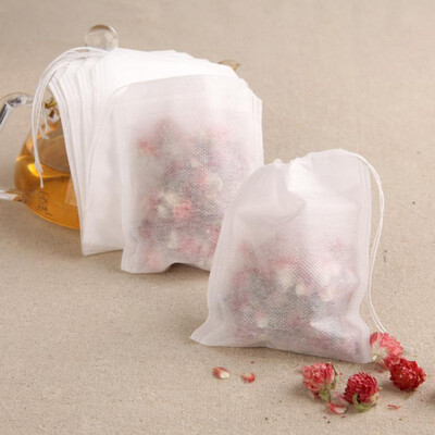 

100PcsSet Non-woven Fabrics Empty Tea Bags With String Heal Seal Filter Paper for Herb Loose Tea Bag Supplies