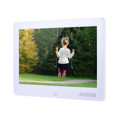 

Andoer 10" Wide Screen HD LED Digital Picture Frame Digital Album High Resolution 1280600 Electronic Photo Frame with Remote Cont