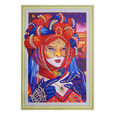 

5D DIY Special-shaped Diamond Painting Beauty Cross Stitch Embroidery Kit