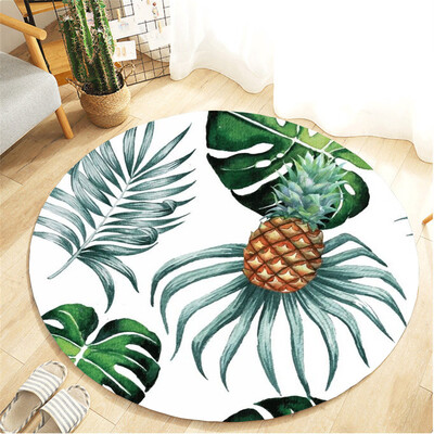 

Gobestart Botany Elements Blanket Round Bathroom carpet 60cm
