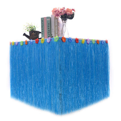 

Hawaiian Style Table Skirt Household Table Skirt DIY Festival Party Decoration Supplies