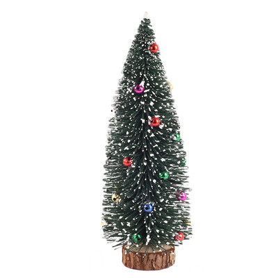 

Christmas Trees Christmas Trees Ornament Snow Frost Pine Tree Mini Xmas Tree Festival Party Home Xmas Decor Ornament