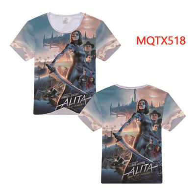 

Short Sleeve Print T-Shirt Summer O-Neck Tee Casual Tops Cartoon Clothing